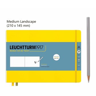 Leuchtturm Landscape Schetsboek Lemon
