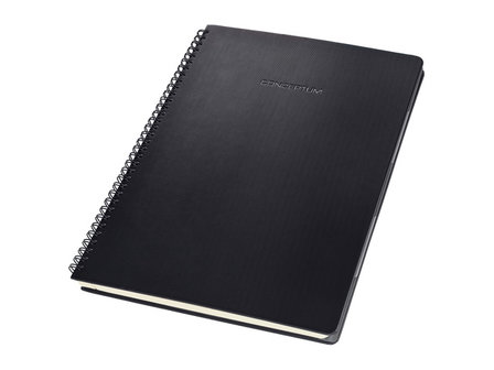Conceptum A4 Notebook Hardcover (spiraalbinding + uitneembare registers)