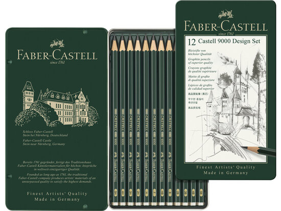 Faber-Castell 9000 Designset