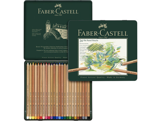 Faber-Castell Pitt Pastel Potloden 24 stuks 