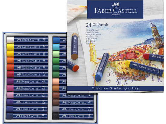 Faber-Castell oliepastelkrijt Creative Studio Set