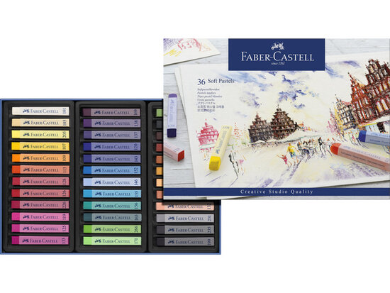 pastelkrijt Faber Castell Creative Studio Softpastel 