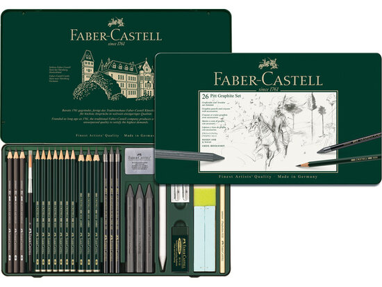 Faber-Castell Pitt Grafietset 26delig