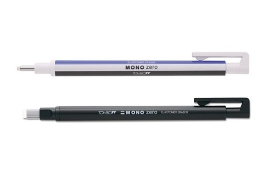 Tombow Mono Zero Eraser Gumpotlood/Gumhouder