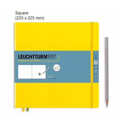 Leuchtturm Square Schetsboek Lemon