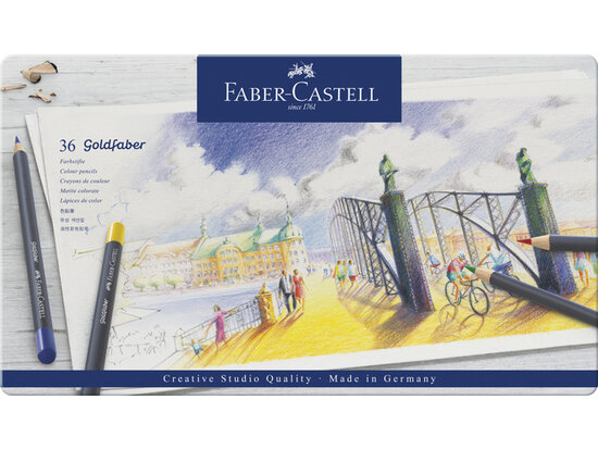 Faber-Castell Goldfaber Blik à 36 stuks