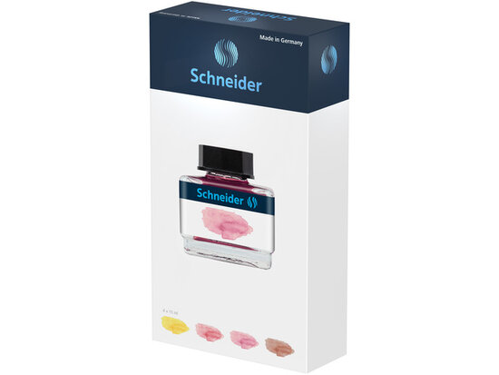 Schneider Pastelinkt Giftbox (Lemon Cake, Blush, Rose, Cognac)