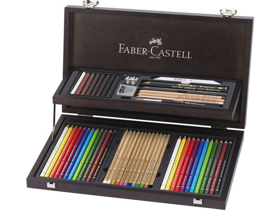 Faber-Castell Art&Graphic Compendium Mahoniebox