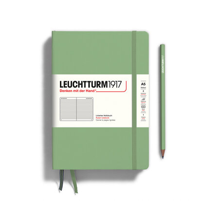 Leuchtturm A5 Medium Hardcover Notitieboek Sage