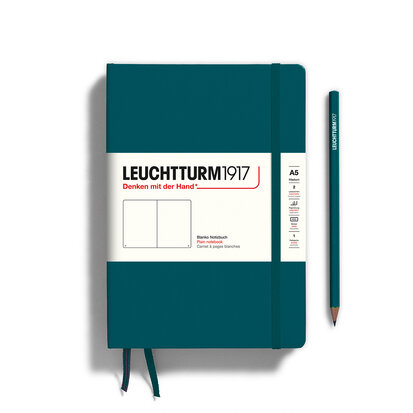 Leuchtturm A5 Medium Hardcover Notitieboek Pacific Green
