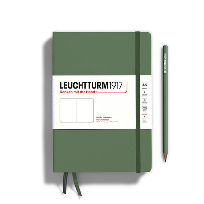 Leuchtturm A5 Medium Softcover Notitieboek Olive