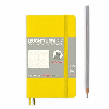 Leuchtturm A6 Pocket Softcover Notitieboek Lemon
