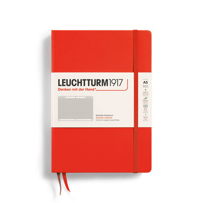 Leuchtturm A5 Medium Hardcover Notitieboek Lobster