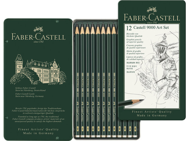 Faber-Castell 9000 Artset