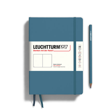 Leuchtturm A5 Medium Hardcover Notitieboek Stone Blue
