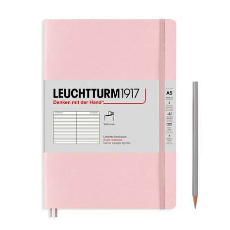Leuchtturm A5 Medium Softcover Notitieboek Powder