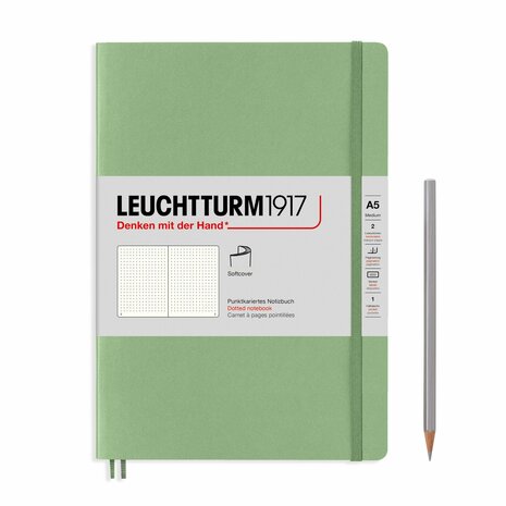 Leuchtturm A5 Medium Softcover Notitieboek Sage