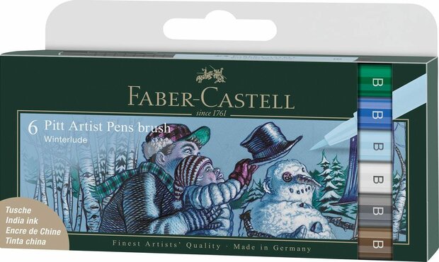 Faber-Castell Pitt Artist Brush set 6