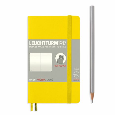 Leuchtturm A6 Pocket Softcover Notitieboek Lemon