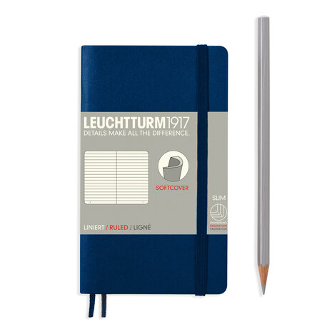 Leuchtturm A6 Pocket Softcover Notitieboek Navy