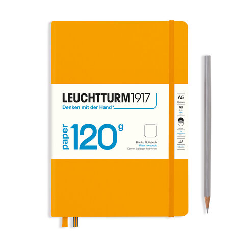 Leuchtturm A5 Hardcover Notitieboek 120 g/m² Rising Sun 