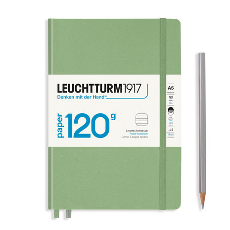 Leuchtturm A5 Hardcover Notitieboek 120 g/m² Sage