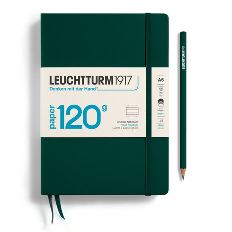 Leuchtturm A5 Hardcover Notitieboek Edition 120G Forest Green